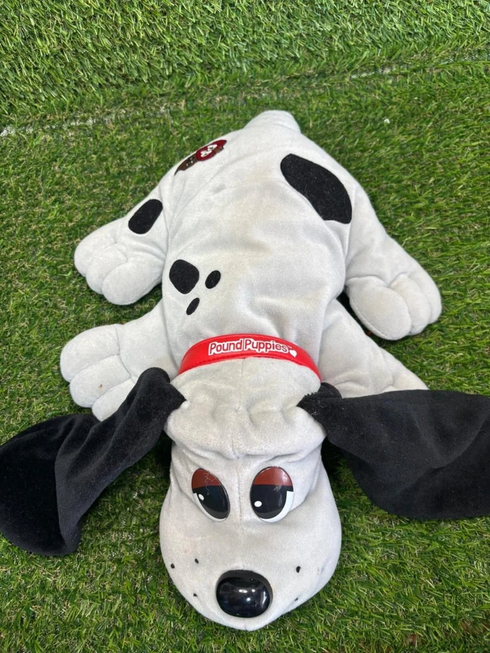 Vintage Plush Puppy Dog Lot Disney 101 Dalmatians Patch Pound Puppies 80s 90s